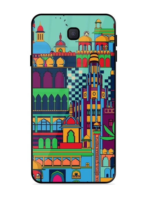 Indian Tapestry Glossy Soft Edge Case for Samsung Galaxy J7 Prime Chachhi