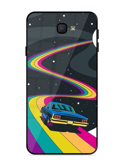 Rainbow Road Glossy Soft Edge Case for Samsung Galaxy J7 Prime Chachhi