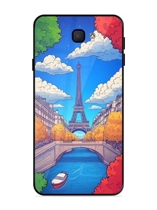 Parisian Panorama Glossy Soft Edge Case for Samsung Galaxy J7 Prime Chachhi