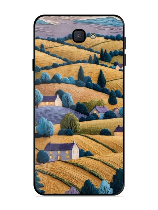 Rolling Hilltop Haven Glossy Soft Edge Case for Samsung Galaxy J7 Prime Chachhi