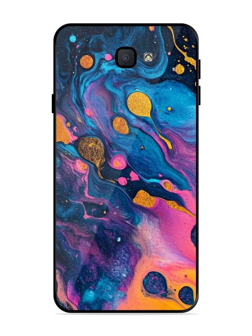 Cosmic Swirl Glossy Soft Edge Case for Samsung Galaxy J7 Prime Chachhi