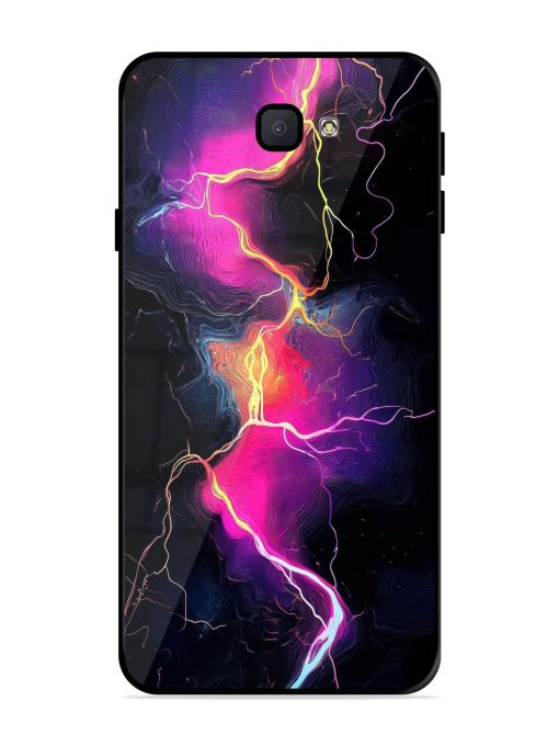 Electric Dreams Glossy Soft Edge Case for Samsung Galaxy J7 Prime Chachhi