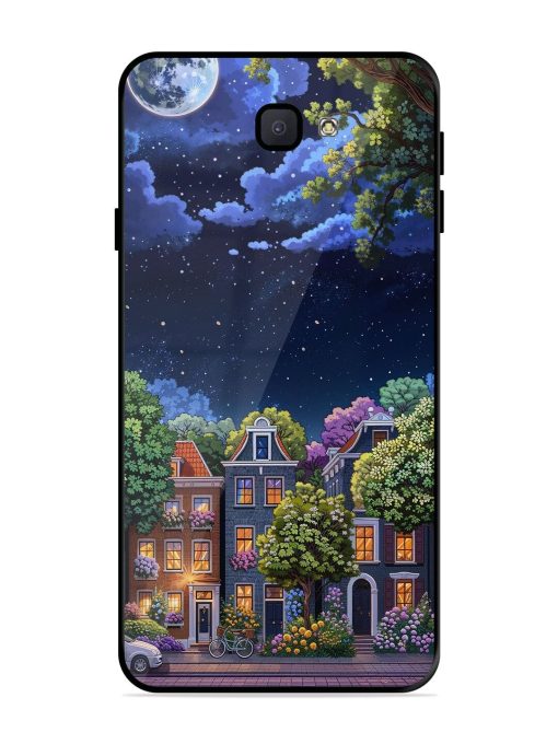 Moonlit Streets Glossy Soft Edge Case for Samsung Galaxy J7 Prime Chachhi