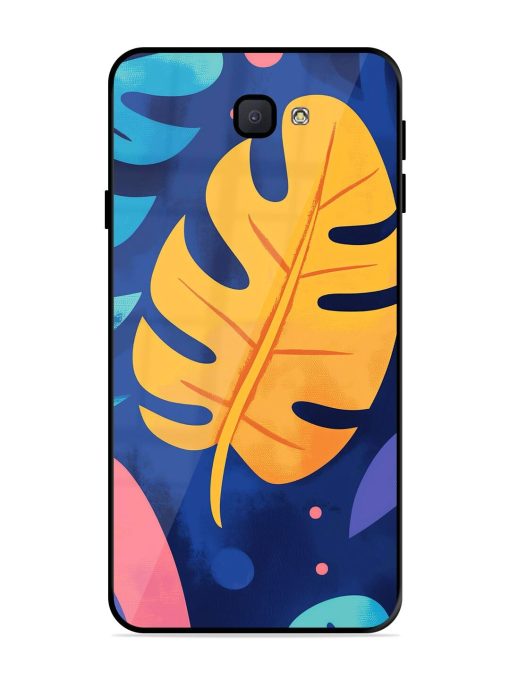 Tropical Tapestry Glossy Soft Edge Case for Samsung Galaxy J7 Prime Chachhi