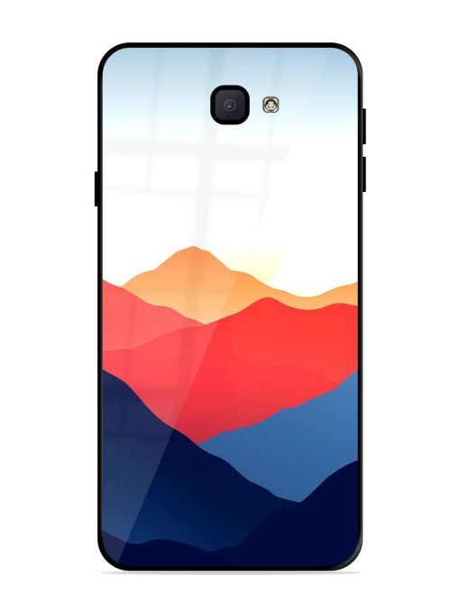 Sunset Peaks Glossy Soft Edge Case for Samsung Galaxy J7 Prime Chachhi