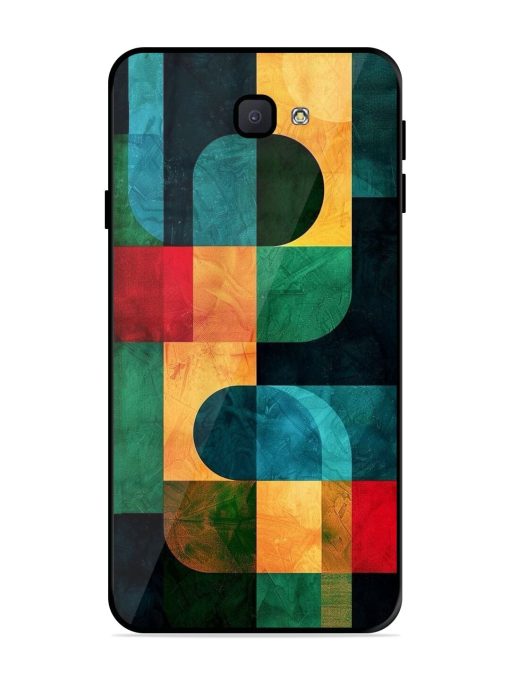 Geometric Harmony Glossy Soft Edge Case for Samsung Galaxy J7 Prime Chachhi