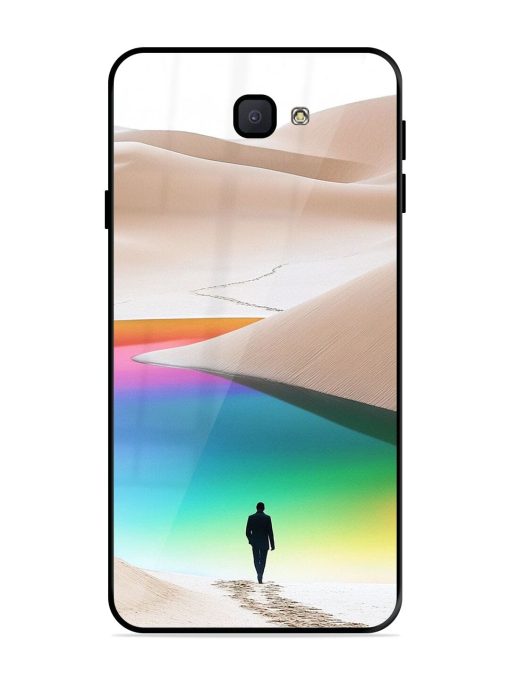 Desert Dreams Glossy Soft Edge Case for Samsung Galaxy J7 Prime Chachhi