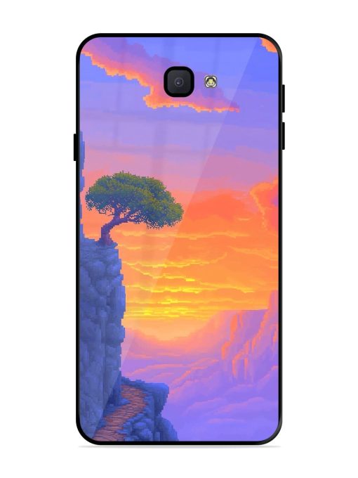 Cliffside Solitude Glossy Soft Edge Case for Samsung Galaxy J7 Prime Chachhi