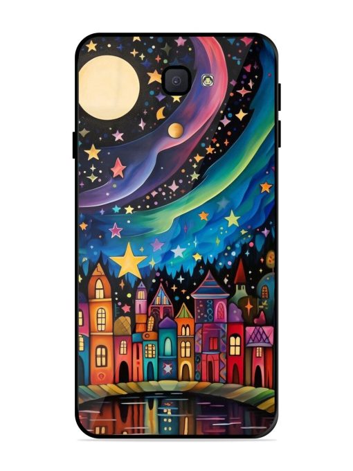 Starlit Village Glossy Soft Edge Case for Samsung Galaxy J7 Prime Chachhi