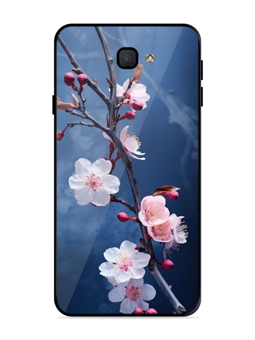 Delicate Blossoms Glossy Soft Edge Case for Samsung Galaxy J7 Prime Chachhi