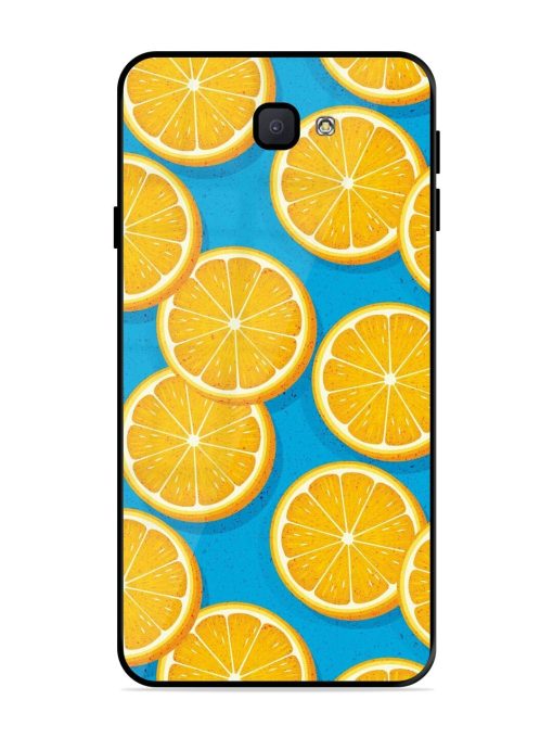 Citrus Symphony Glossy Soft Edge Case for Samsung Galaxy J7 Prime Chachhi