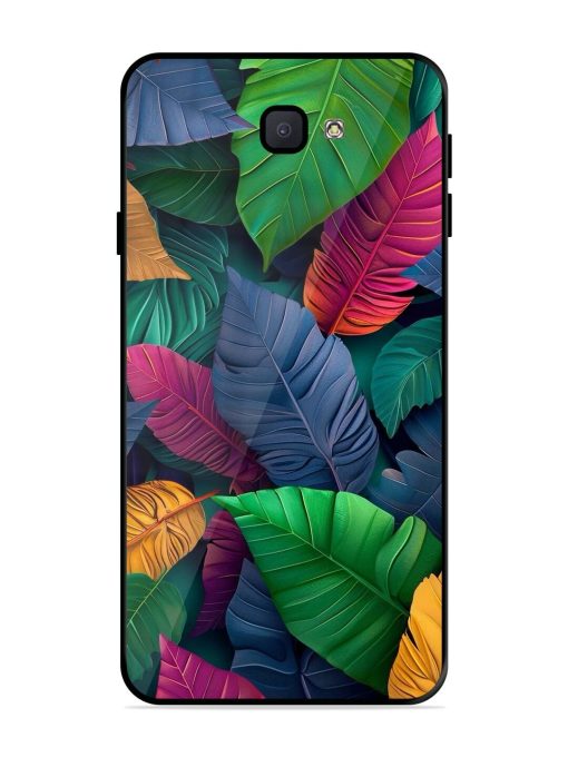 Tropical Tapestry Glossy Soft Edge Case for Samsung Galaxy J7 Prime Chachhi