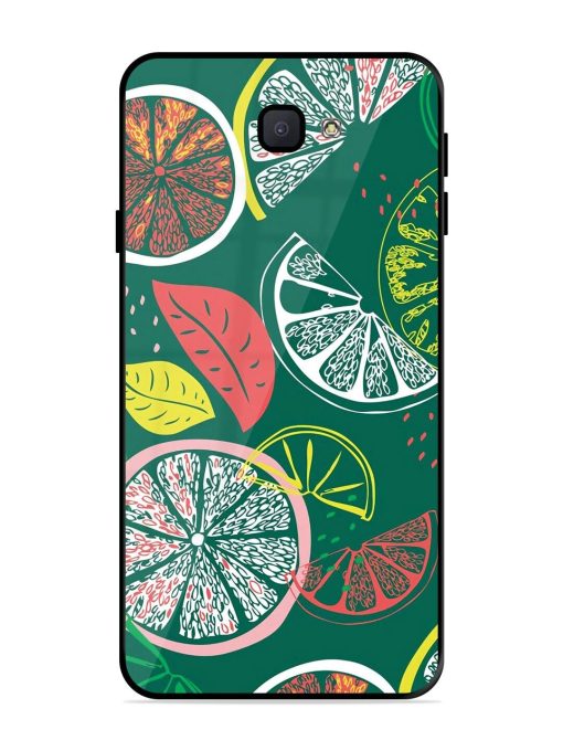 Citrus Symphony Glossy Soft Edge Case for Samsung Galaxy J7 Prime Chachhi