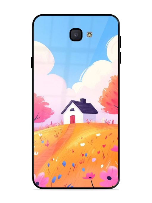 Hilltop Haven Glossy Soft Edge Case for Samsung Galaxy J7 Prime Chachhi