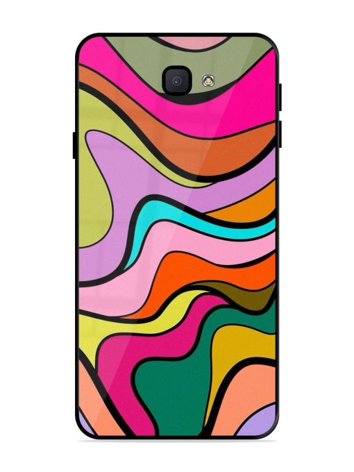 Wavy Wonder Glossy Soft Edge Case for Samsung Galaxy J7 Prime Chachhi