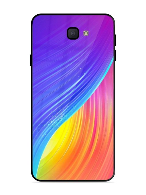 Neon Swirl Glossy Soft Edge Case for Samsung Galaxy J7 Prime Chachhi