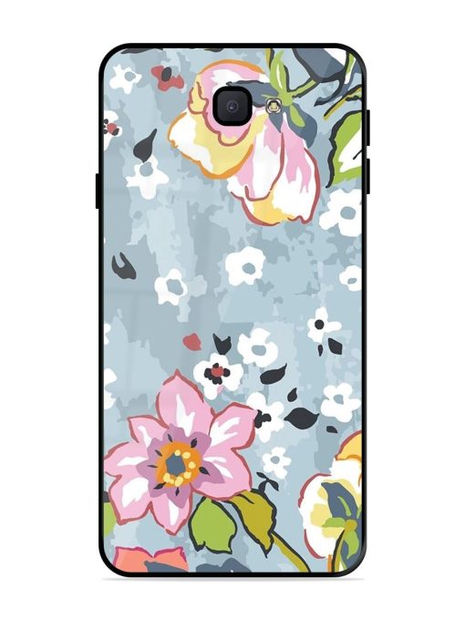 Floral Fantasy Glossy Soft Edge Case for Samsung Galaxy J7 Prime Chachhi