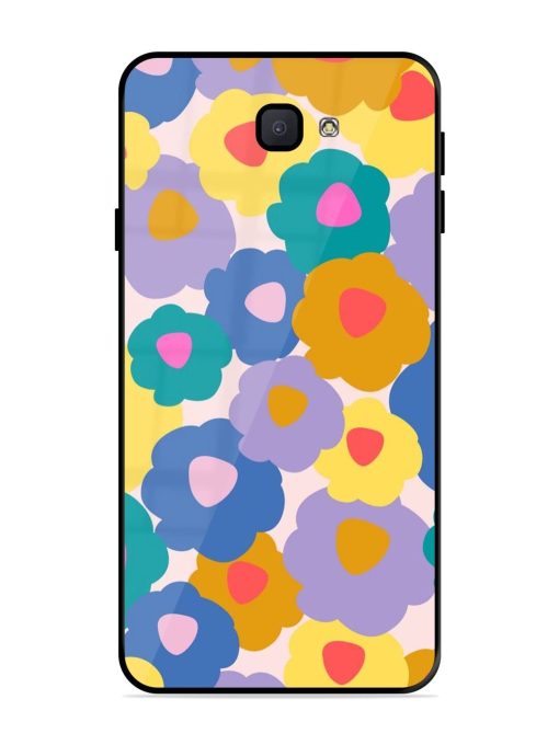 Flower Power Glossy Soft Edge Case for Samsung Galaxy J7 Prime Chachhi