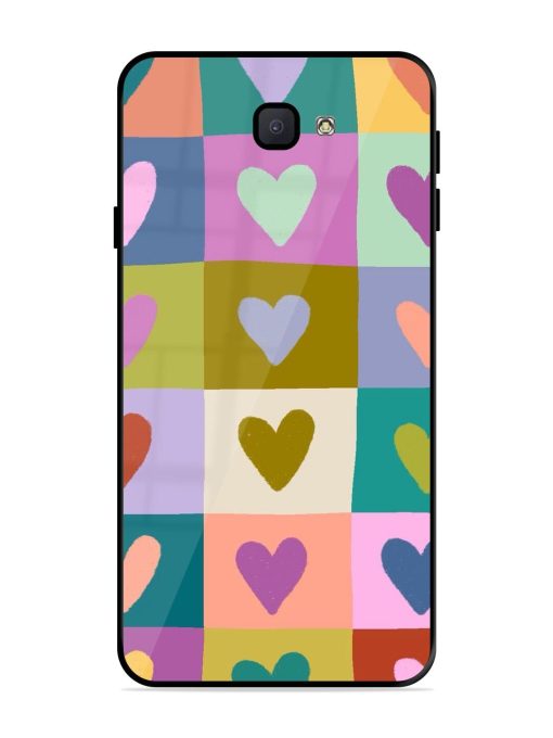 Box Of Hearts Glossy Soft Edge Case for Samsung Galaxy J7 Prime Chachhi