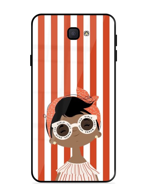 Girls Just Wanna Have Fun Glossy Soft Edge Case for Samsung Galaxy J7 Prime Chachhi