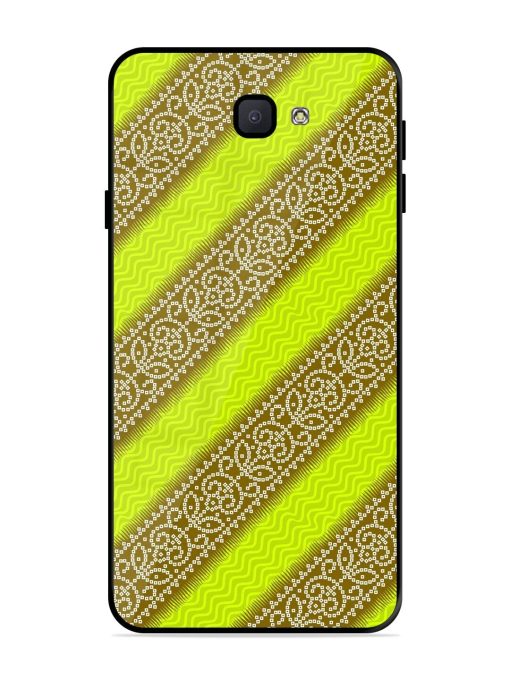 Golden Bandana Bliss Glossy Soft Edge Case for Samsung Galaxy J7 Prime Chachhi