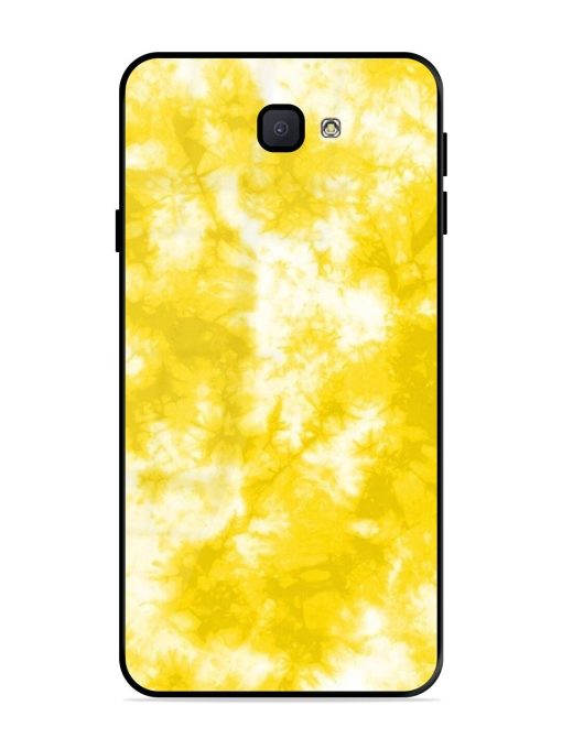 Golden Tie-Dye Twirl Glossy Soft Edge Case for Samsung Galaxy J7 Prime Chachhi