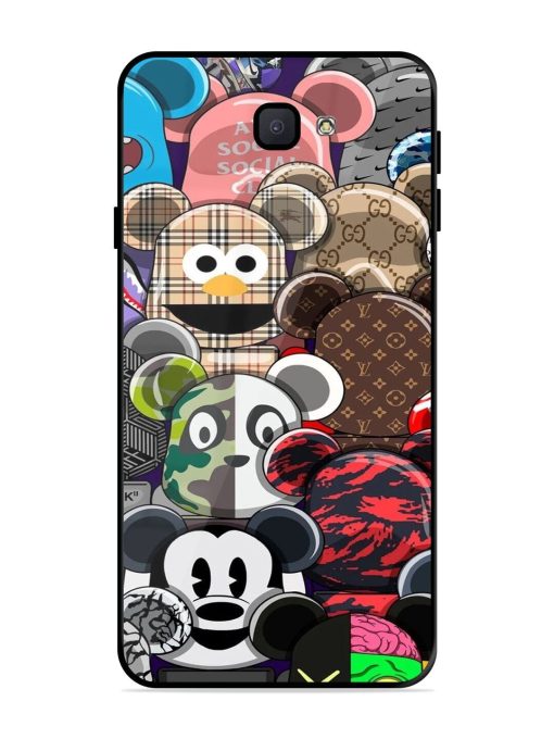 Streetwear Bearbrick Extravaganza Glossy Soft Edge Case for Samsung Galaxy J7 Prime Chachhi