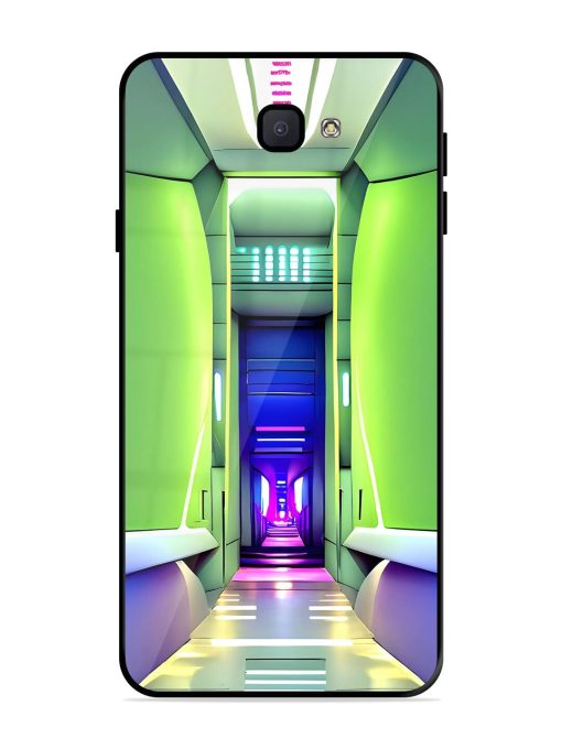 Neon Corridor Glossy Soft Edge Case for Samsung Galaxy J7 Prime Chachhi