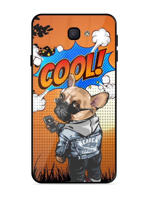 Cool Pup Glossy Soft Edge Case for Samsung Galaxy J7 Prime Chachhi