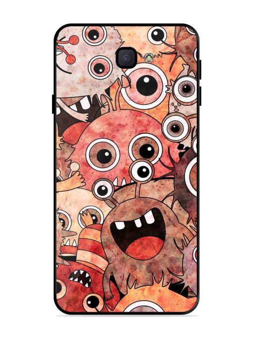 Monster Mash Glossy Soft Edge Case for Samsung Galaxy J7 Prime Chachhi