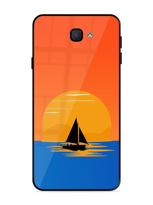 Sunset Sail Glossy Soft Edge Case for Samsung Galaxy J7 Prime 2