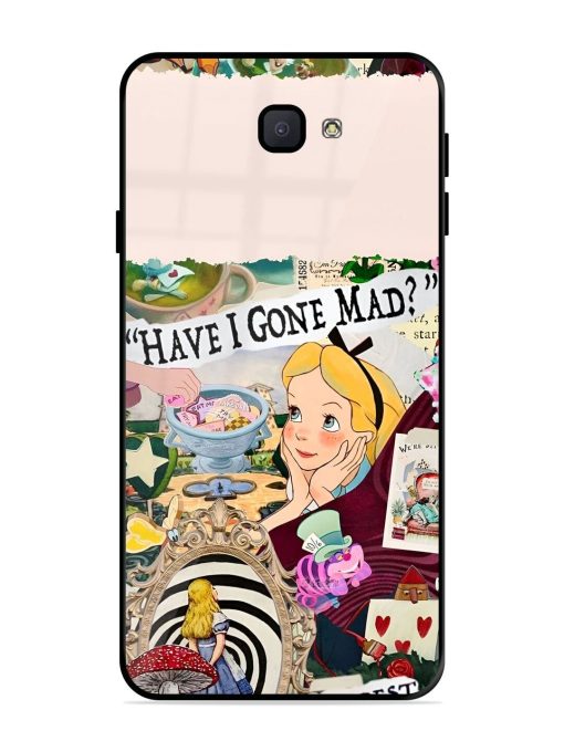 Mad Hatter'S Collage Glossy Soft Edge Case for Samsung Galaxy J7 Prime 2 Chachhi