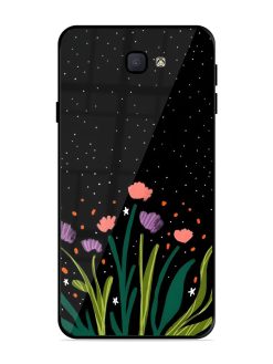 Midnight Bloom Glossy Soft Edge Case for Samsung Galaxy J7 Prime 2