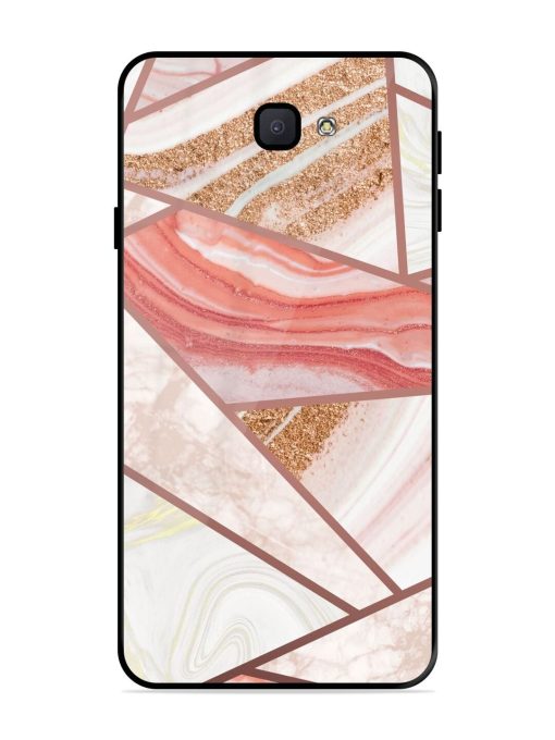 Rosy Mosaic Glossy Soft Edge Case for Samsung Galaxy J7 Prime 2 Chachhi