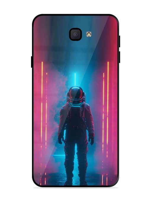 Neon Astronaut Glossy Soft Edge Case for Samsung Galaxy J7 Prime 2 Chachhi