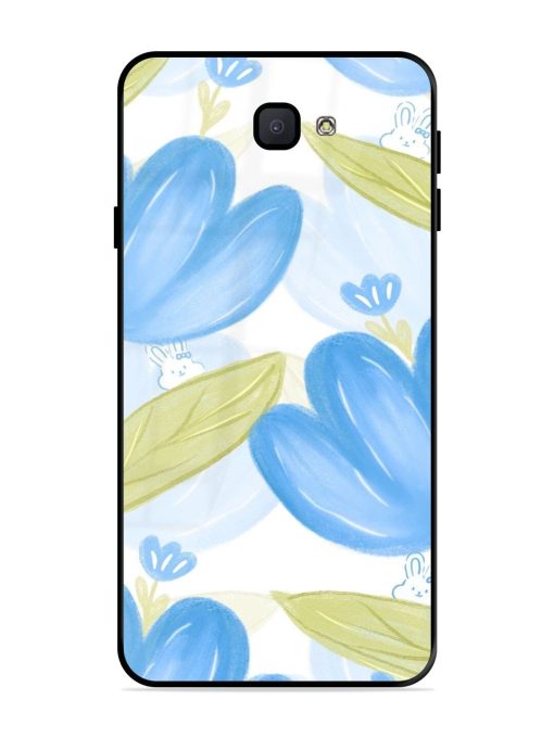 Bunny'S Blue Garden Glossy Soft Edge Case for Samsung Galaxy J7 Prime 2 Chachhi