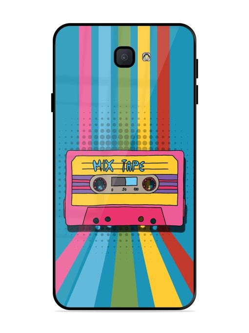 Retro Cassette Tapes Glossy Soft Edge Case for Samsung Galaxy J7 Prime 2 Chachhi