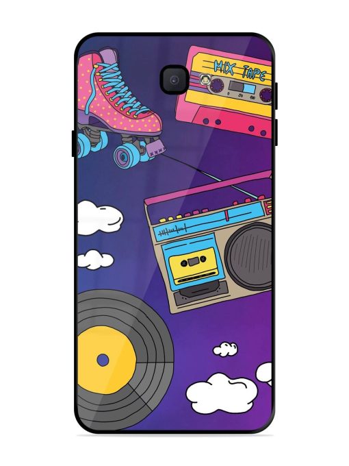 Retro Vibes Glossy Soft Edge Case for Samsung Galaxy J7 Prime 2 Chachhi