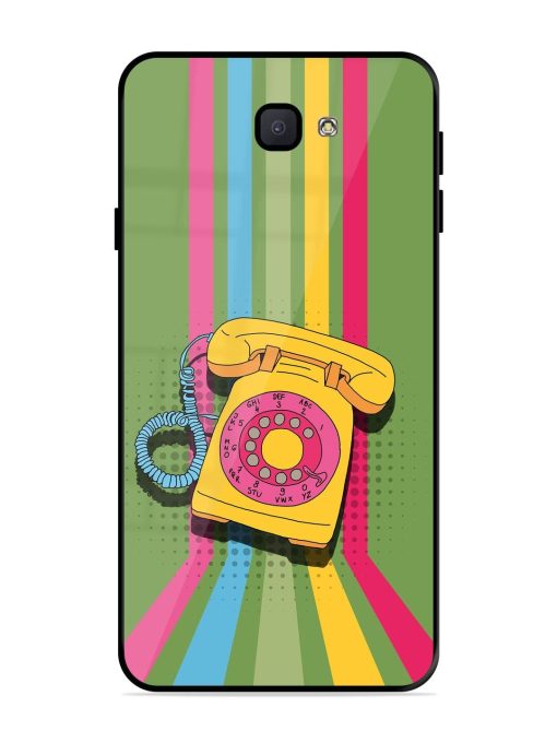 Retro Dialer Glossy Soft Edge Case for Samsung Galaxy J7 Prime 2