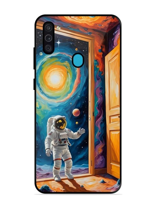 Artistic Space Glossy Soft Edge Case for Samsung Galaxy M11 Chachhi