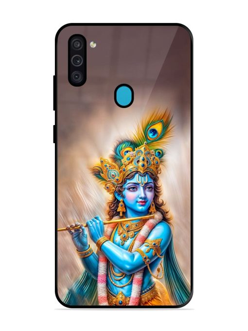 Divine Krishna Glossy Soft Edge Case for Samsung Galaxy M11 Chachhi