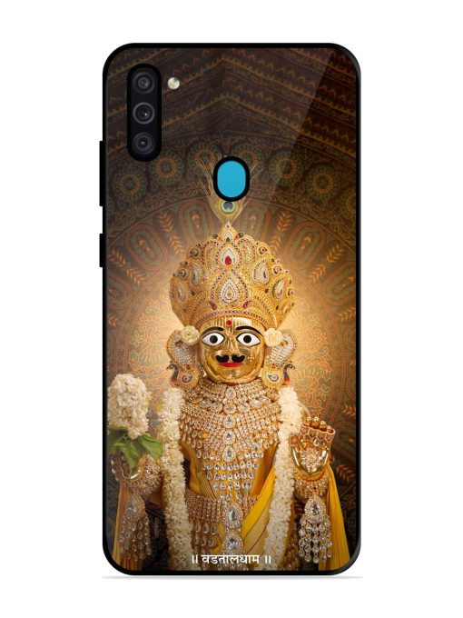 Hare Krishna Maharaj Glossy Soft Edge Case for Samsung Galaxy M11 Chachhi