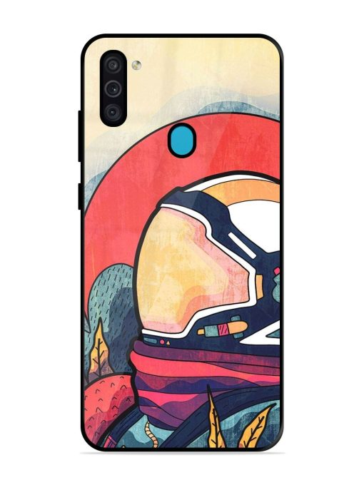 Cosmic Daydream Glossy Soft Edge Case for Samsung Galaxy M11 Chachhi