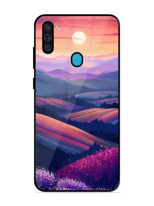 Twilight'S Embrace Glossy Soft Edge Case for Samsung Galaxy M11 Chachhi