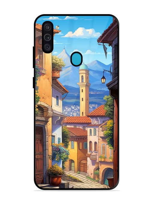 Tuscan Twilight Glossy Soft Edge Case for Samsung Galaxy M11 Chachhi