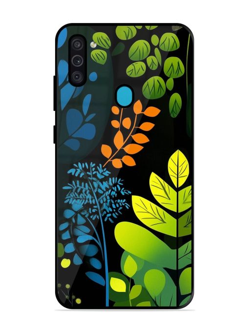 Midnight Garden Glossy Soft Edge Case for Samsung Galaxy M11