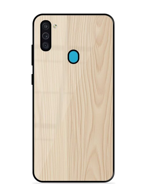 Textured Timber Glossy Soft Edge Case for Samsung Galaxy M11 Chachhi