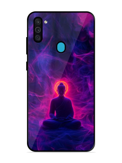 Neon Nirvana Glossy Soft Edge Case for Samsung Galaxy M11 Chachhi