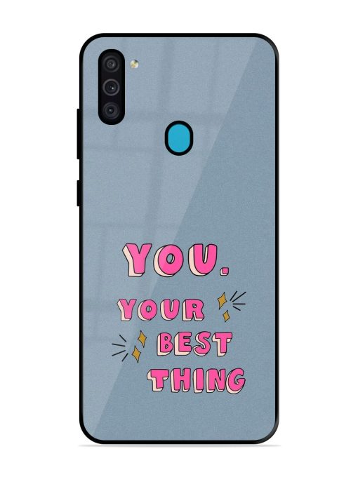 Self-Love Sparkles Glossy Soft Edge Case for Samsung Galaxy M11