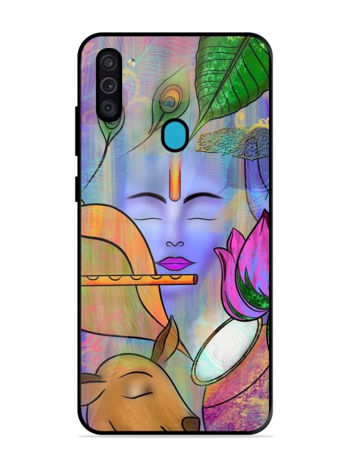 Divine Serenity Glossy Soft Edge Case for Samsung Galaxy M11 Chachhi